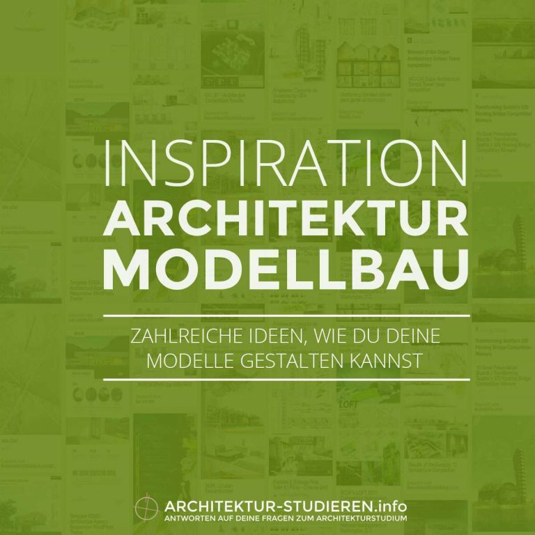 Inspiration: Architektur Modellbau