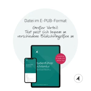 Studienführer Architektur E-Book im EPUB3-Format | © Anett Ring, Architektur-studieren.info