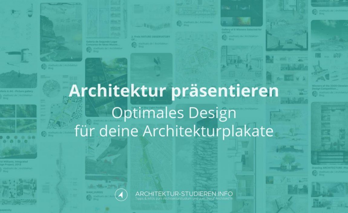 Architektur präsentieren: Optimales Design für deine Architekturpräsentation | © Anett Ring, Architektur-studieren.info