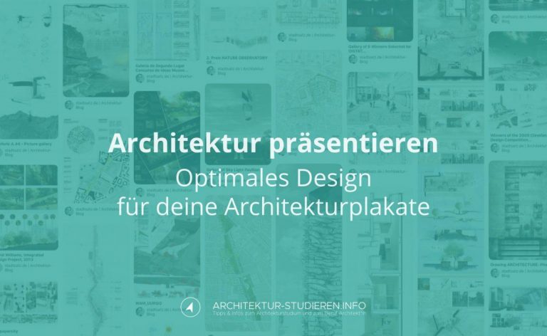 Architektur präsentieren: Optimales Design deiner Architekturplakate