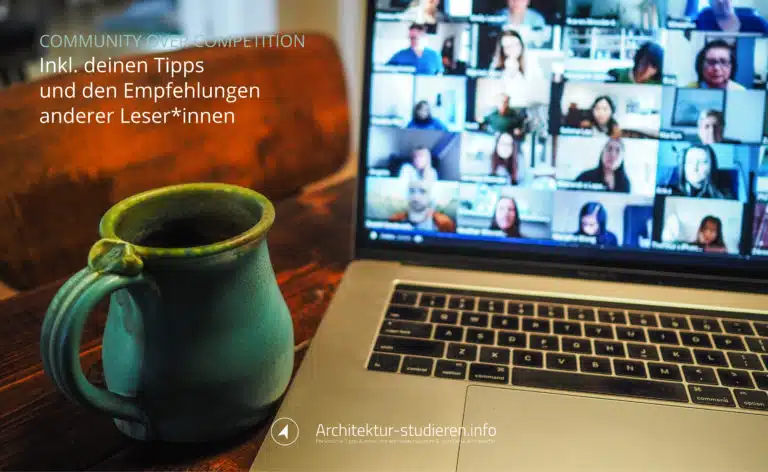 Architektur studieren: Erfolgreiche Gruppenarbeit Online-Semester | Anett Ring, Architektur-studieren.info
