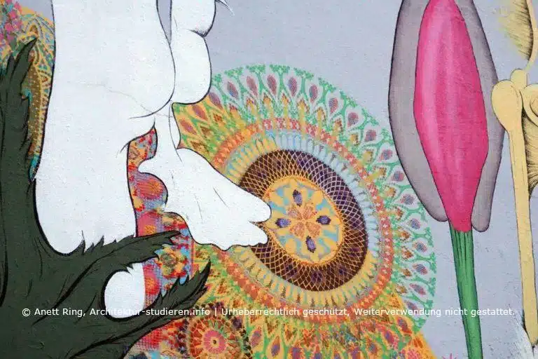 Street-Art in Reykjavík von Sara Riel, Cultivate your own Garden | © Anett Ring, Architektur-studieren.info und Stadtsatz.de [Urheberrechtlich geschütztes Werk. Weiterverwendung nicht gestattet.]