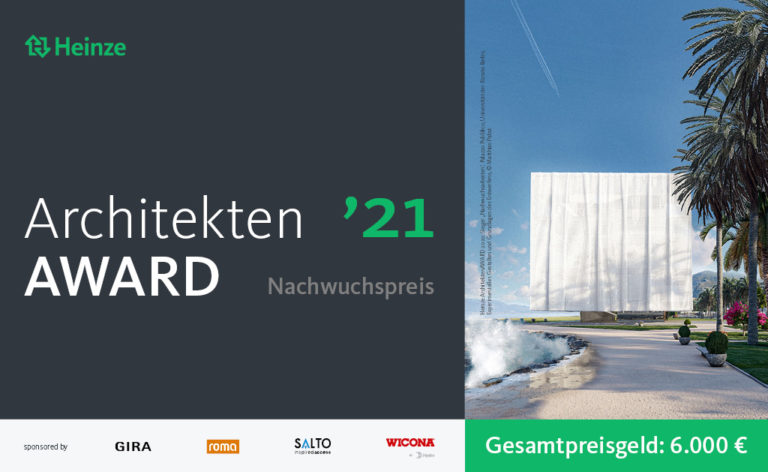 Wettbewerb Architektur-Student*innen: Sonderpreis Heinze ArchitektenAWARD 2021 | © Heinze GmbH, vorgestellt auf Architektur-studieren.info