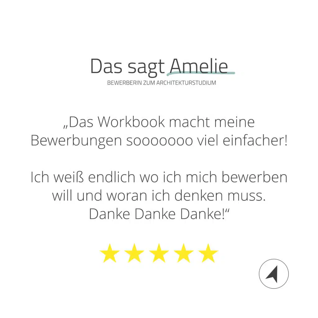 Bewertung Workbook Beste Hochschule, um Architektur zu studieren | © Anett Ring, Architektur-studieren.info