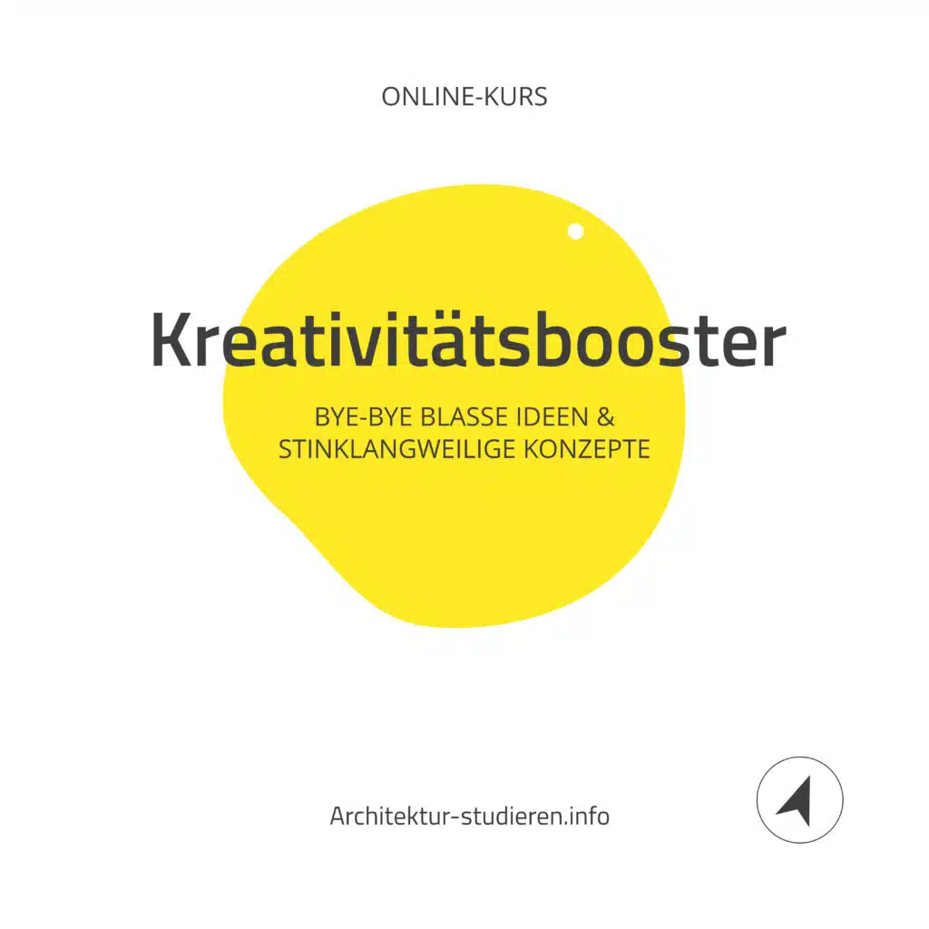 Online-Kurs Kreativitätsbooster | © Anett Ring, Architektur-studieren.info