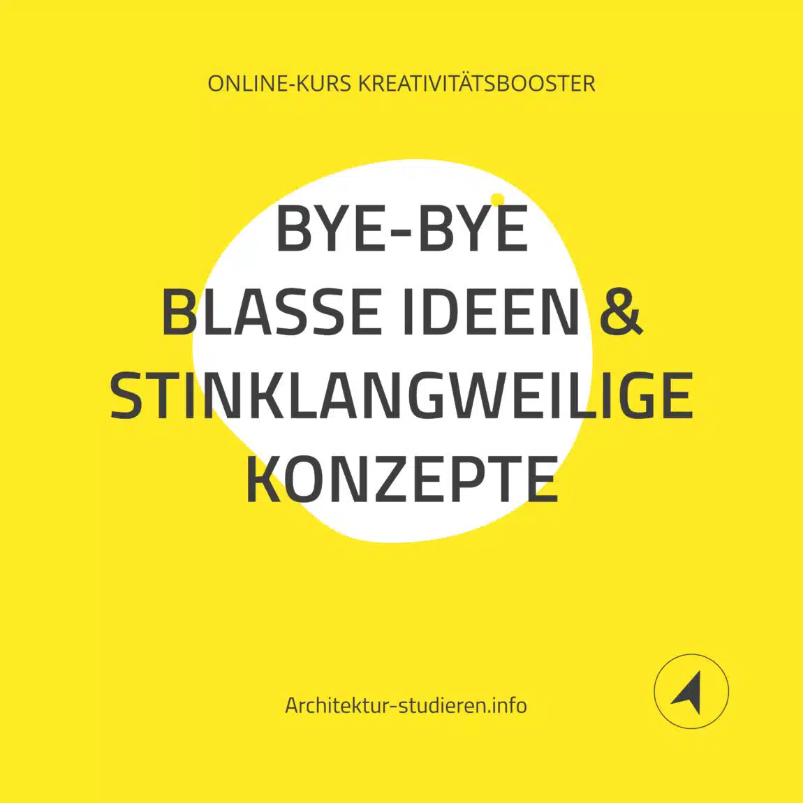 Lerne, wie du kreative Architektur-Entwürfe gestaltest: Online-Kurs Kreativitätsbooster | © Anett Ring, Architektur-studieren.info