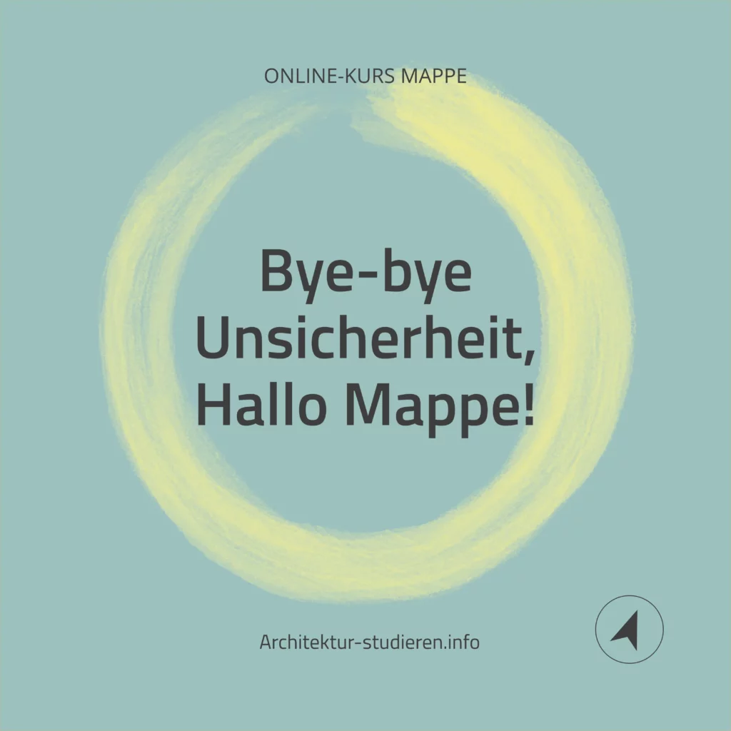 Bye-bye Unsicherheit, hallo Mappe! | | © Anett Ring, Architektur-studieren.info