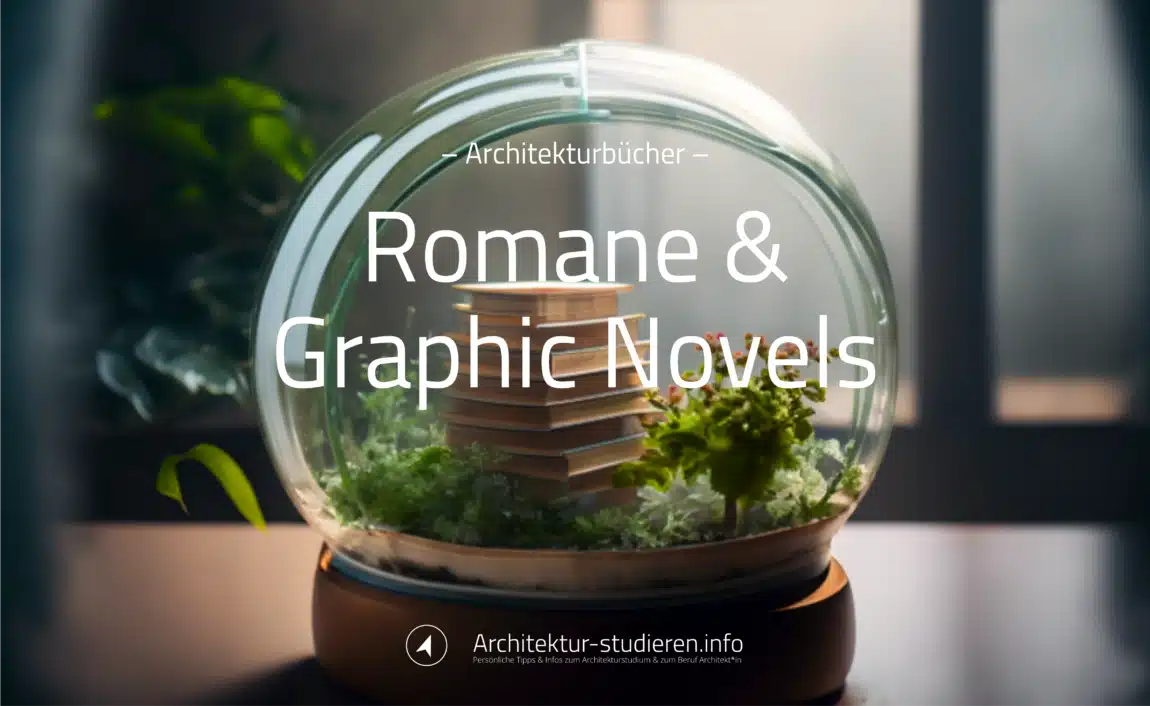 Architekturbücher: Romane und Graphic Novels über Architektur und Architekt*innen | © Anett Ring, Architektur-studieren.info
